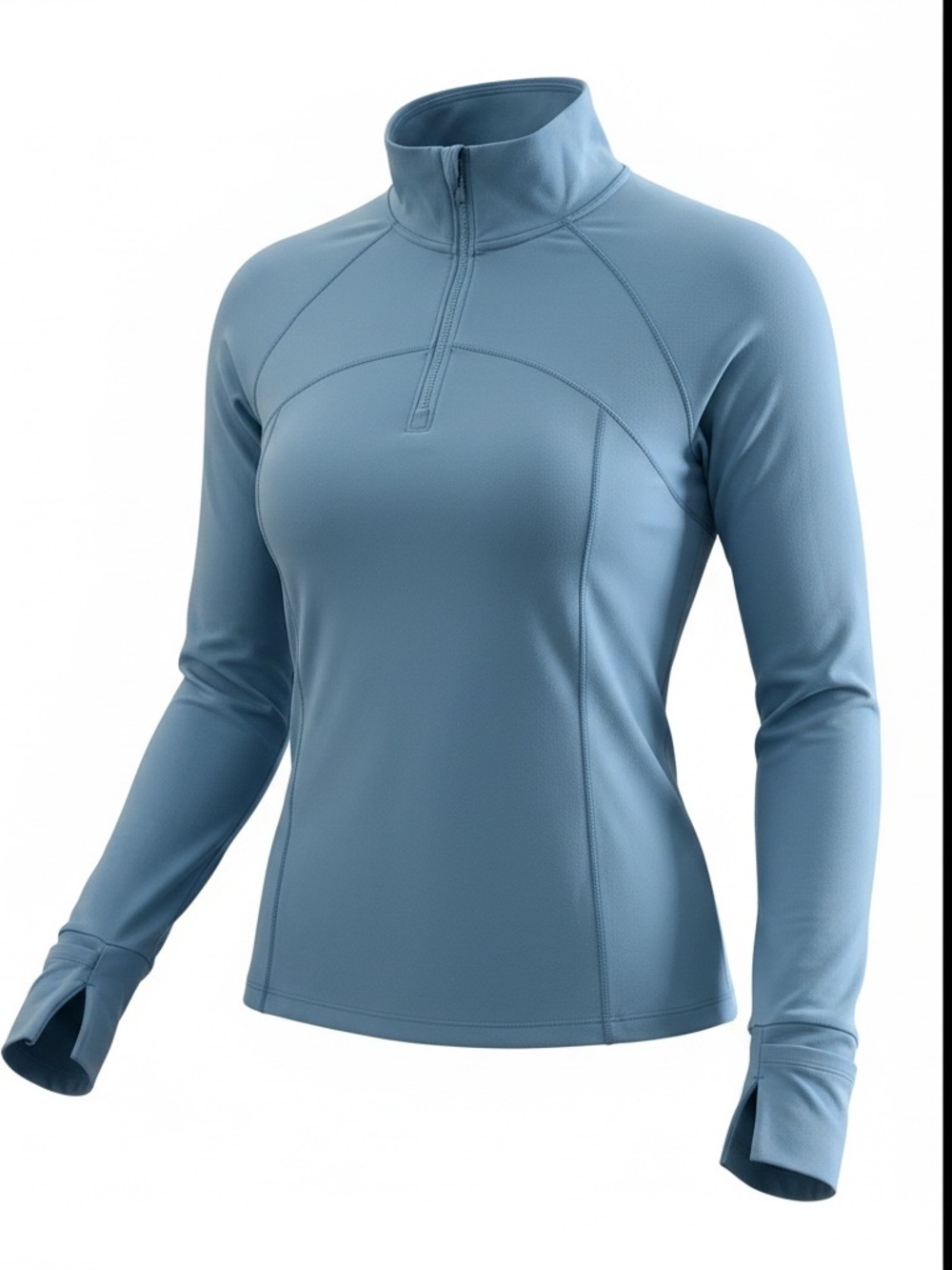 PHOENIX Bergen Run Quarter-Zip Pullover Blue Size Medium NWT